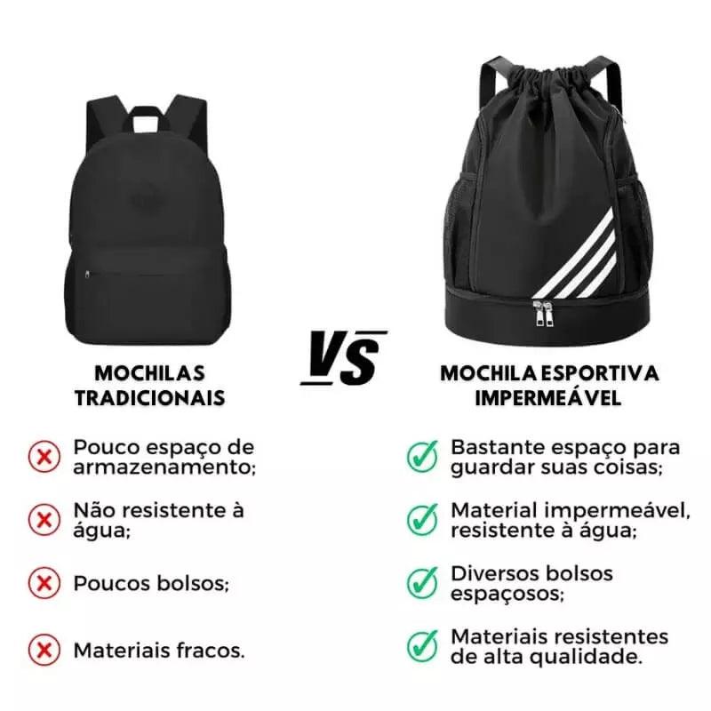 SportBag® - Mochila Esportiva Impermeável - ÚtilHoy