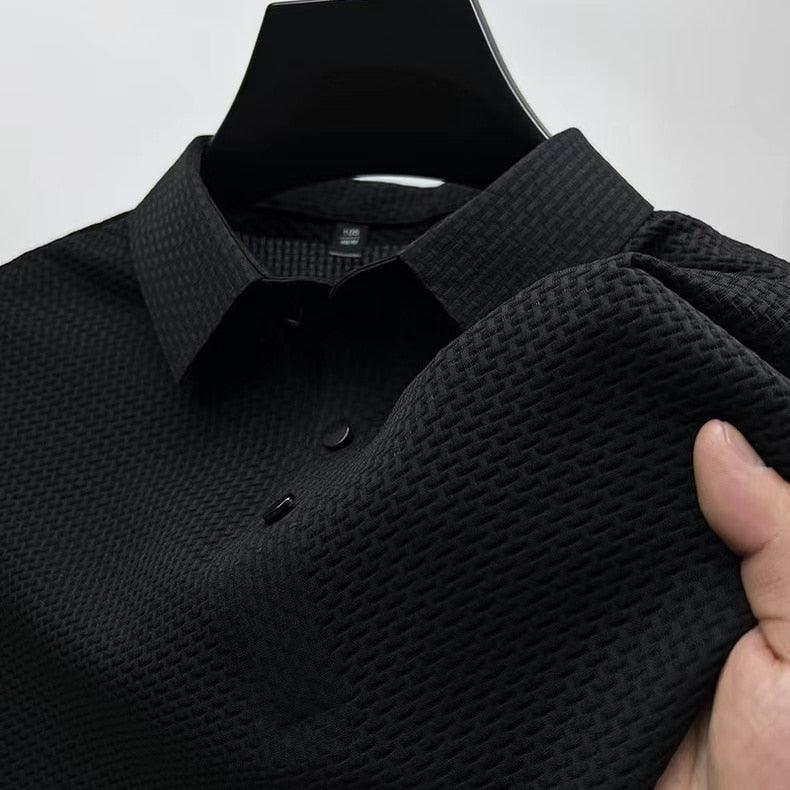 Camisa Polo Masculina - Edição Techwear - ÚtilHoy